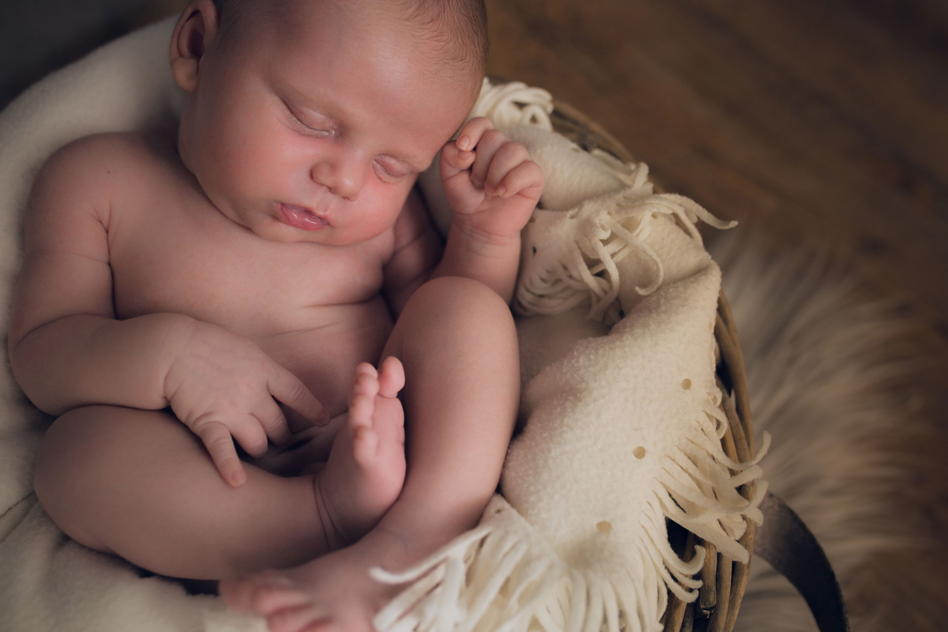 Fotografía Recién Nacido en estudio